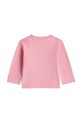Tommy Hilfiger longsleeve z bawełną niemowlęcy KN0KN02058.9BYA różowy AW25