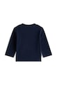 Bavlnené tričko s dlhým rukávom pre bábätká Tommy Hilfiger KN0KN02058.9BYA tmavomodrá AW25