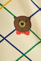 Băieți Mini Rodini longsleeve bumbac pentru copii Bear 25720149 bej