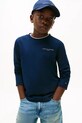 Tommy Hilfiger longsleeve din bumbac pentru copii KS0KS00655.92.122.9BYA