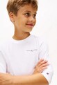 Дитячий бавовняний лонгслів Tommy Hilfiger KS0KS00655.128.176.9BYA