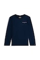 Tommy Hilfiger longsleeve din bumbac pentru copii KS0KS00655.128.176.9BYA bleumarin AW25