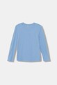 Дитячий бавовняний лонгслів Tommy Hilfiger 2-pack UK0UK00077.9BYA блакитний AW25