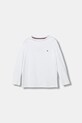 Tommy Hilfiger longsleeve bawełniany dziecięcy 2-pack UK0UK00077.9BYA bordowy AW25