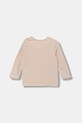 United Colors of Benetton longsleeve niemowlęcy 35CUA106N.W.seasonal brązowy AW25