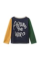 Liewood longsleeve din bumbac pentru copii Apia Placement Longsleeve T-shirt LW20675.9BYA multicolor AW25
