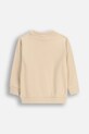 Dětské bavlněné tričko Coccodrillo ZC5143103BBN béžová AW25