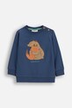 Παιδικό μπλουζάκι Coccodrillo στρογγυλό σκούρο μπλε ZC5143103FBN