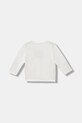 United Colors of Benetton longsleeve bawełniany niemowlęcy 3ATNA105L.W.reproposed biały AW25