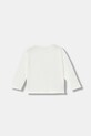 United Colors of Benetton longsleeve bawełniany niemowlęcy 3ATNA106R.W.Seasonal biały AW25