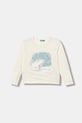 Детска блуза с дълги ръкави United Colors of Benetton памук бежов 3ATNG10L9.P.Seasonal