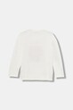 Otroška bombažna majica z dolgimi rokavi United Colors of Benetton 3ATNC10RK.G.Seasonal bež AW25