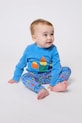 Bobo Choses longsleeve niemowlęcy Wooden Toy 225FB002 niebieski