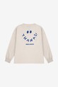 Chłopiec Bobo Choses longsleeve bawełniany dziecięcy Thanks 225FC001 beżowy