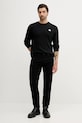 Tričko s dlhým rukávom Calvin Klein Jeans LV040EM217 čierna AW25