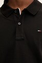 Tommy Jeans top a maniche lunghe in cotone DM0DM20232 nero