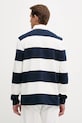 Odzież Tommy Jeans longsleeve bawełniany DM0DM22074 granatowy