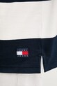 Tommy Jeans longsleeve bawełniany DM0DM22074 granatowy