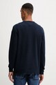 Oblečení Bavlněné tričko s dlouhým rukávem Tommy Jeans DM0DM21812 námořnická modř