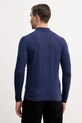 Oblačila Bombažna majica z dolgimi rokavi Sisley 1028S300P mornarsko modra