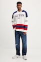 Guess Jeans longsleeve bawełniany M5YI30.K8HM0 biały AW25