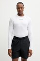 Calvin Klein Performance mânecă lungă de antrenament imprimeu bej LVGMF5K200