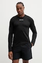 Calvin Klein Performance longsleeve trekking applique nero LVGMF5K200