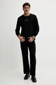 Diesel longsleeve bawełniany T-MADJUST-LS-T1 A18723.0PJBG czarny AW25