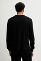 Odzież Diesel longsleeve bawełniany T-MADJUST-LS-T1 A18723.0PJBG czarny