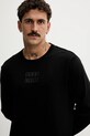 Diesel longsleeve bawełniany T-MADJUST-LS-T1 czarny A18723.0PJBG
