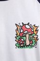 MSGM longsleeve bawełniany 3940MM78.257798 biały