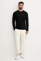 EA7 Emporio Armani camicia a maniche lunghe AF10373.7M000900 nero AW25
