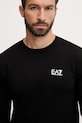 Блуза с дълги ръкави EA7 Emporio Armani черен PJVQZ.8NPT28
