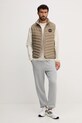 Napapijri longsleeve bawełniany S-Fiemme NP0A8947N1J1 beżowy AW25