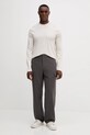 Хлопковый лонгслив Armani Exchange XM001427.AF10362 бежевый AW25