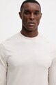 Хлопковый лонгслив Armani Exchange бежевый XM001427.AF10362