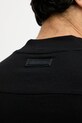 Памучна блуза с дълги ръкави Armani Exchange XM001427.AF10362 черен