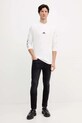 Хлопковый лонгслив Armani Exchange XM001434.AF10362 белый AW25