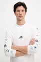 Хлопковый лонгслив Armani Exchange белый XM001434.AF10362