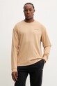 Odzież Columbia longsleeve bawełniany 2137071 beżowy