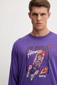 Лонгслив Puma фиолетовой 632903