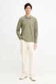 Lacoste longsleeve bawełniany L1313 zielony AW25