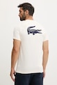 Îmbrăcăminte Lacoste tricou TH4748 bej