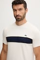 Lacoste tricou bej TH4748