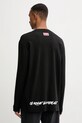 Îmbrăcăminte Kenzo longsleeve din bumbac FF65TL3514SG negru