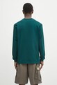 Odzież Carhartt WIP longsleeve bawełniany L/S Chase I026392.30YXX zielony