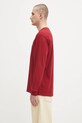 Хлопковый лонгслив Carhartt WIP L/S Chase I026392.30QXX красный AW25