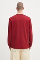 Odzież Carhartt WIP longsleeve bawełniany L/S Chase I026392.30QXX czerwony