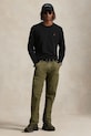 Îmbrăcăminte Polo Ralph Lauren longsleeve din bumbac 710970697 negru