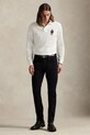 Ρούχα Βαμβακερή μπλούζα με μακριά μανίκια Polo Ralph Lauren 710981793 λευκό